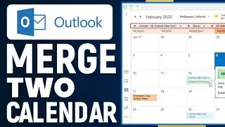 Как объединить два новых календаря Outlook (2025) | Советы по Microsoft Outlook!