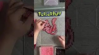 #151 Mew Gen 3 - Pok&eacute;mon Perler Bead Timelapse