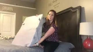 Review of Bed Wedge Pillow, Memory Foam Top Adjustable Folding Incline Cushion