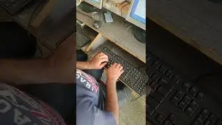Rajasthan High Court LDC Typing keyboard dell 212/216#typing  #computer #youtubeshorts #viral  #type