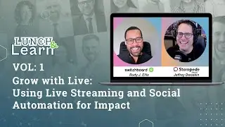 Switchboard Live and Stampede Social Present: Using Live Streaming and Social Automation for Impact