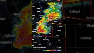 Two confirmed tornadoes with baseball sized hail! Omaha, NE. 4/17/2025