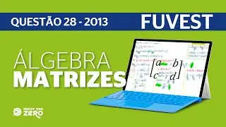 QUESTÃO 28 - FUVEST 2013 - ÁLGEBRA - MATRIZES | Maior Que Zero