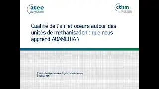 Qualité de l’air et odeurs autour des unités de méthanisation : que nous apprend AQAMETHA ?