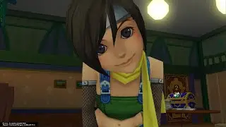 KINGDOM HEARTS FINAL MIX - Sora, Donald, Goofy, Rikku, Kairi, Leon, Aerith, Yuffie