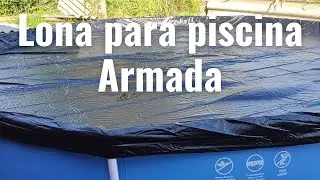 Lona para piscina armada 7000 Litros. Perfeita