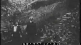 Henry and Clara Ford Walking Downhill (1918-1919)