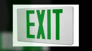 exit sign regulations