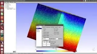 Salome MECA 2015-2, Code Aster 11.8, Eficas. Thermal Problem With Convection BC (cold bridge)