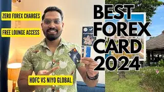 Best forex card for international travel in 2024 | HDFC Multi currency forex card Vs Niyo Global DCB