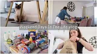 Grocery Haul, Keep Cool in Heatwave, New Hair, New Phone - Weekend Days in the Life Vlog