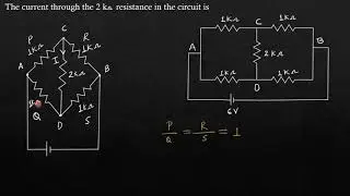 Wheatstone balanced bridge example