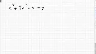11B.7 Polynom in Linearfaktoren und Faktor ohne Nullstellen zerlegen