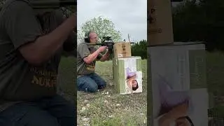 Function check on a retro-ish AR-15 in 375 SOCOM