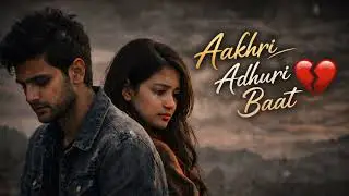 Aakhri Adhuri Baat | heart broken 💔 lofi song | sad song | ##song #sad #lofi  