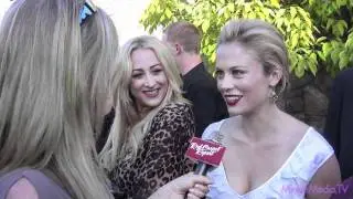 Claire Coffee at the 37th Annual Saturn Awards Red Carpet