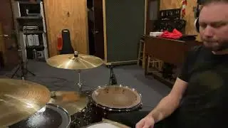 Up on the Mountain TNT Recording Studio drum video