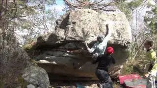 Fontainebleau - Mont Pivot - L'Imparfait du Subversif (direct) 7A