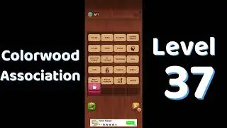 Colorwood Associations Level 37 Answers 🌈🧠 | Relaxing Word Association Puzzle | solutionguruji