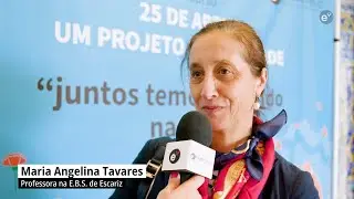 Escola Virtual | Testemunho de Maria Angelina Tavares - Professora na E. B. S. de Escariz