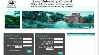 Anna University students || online exam registration process✓2020-2021