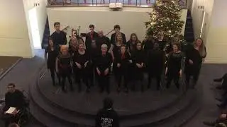 The London International Gospel Choir performing God Rest Ye Merry Gentlemen and Joy To The World