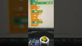 Servo Motor Control using Raspberry Pi PicoW and CodeSkool Scratch Block Programming.