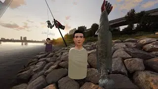 SEAN AND JACK GO FISHING (REAL VR FISHNG)