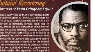 Femi Odugbemi: Scripting and African filmmaking