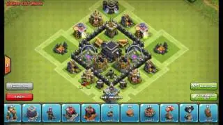 TH3 Base Defense ● Clash of Clans Town Hall 3 Base ● CoC TH3 Base Design Layout