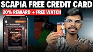 SCAPIA LTF Credit Card Unboxing + Free Apple Watch |🔥 Airport Lounge Free + ₹5000 Benefits!