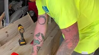 Josh the Builder: Putting on the Sides and Trim on a Bench