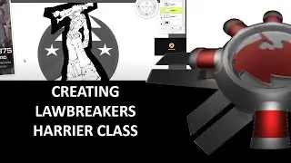 Creating LawBreakers Harrier Class  - 103