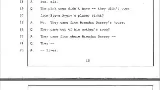 Day 6 pp 1 to 22 Brendan Dassey Trial Transcript Audio