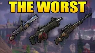 Fortnite's WORST Weapons