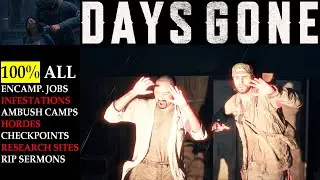 Days Gone #24 ALL Storylines 100% SURVIVAL 2 NO DAMAGE