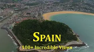 SPAIN &ndash; 100+ Clips in 10 Mins | Mind-Blowing Scenic Views