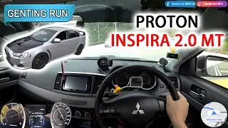 地上湿 & AD08｜Proton Inspira 2.0L 5MT | Malaysia #POV [Genting Run 冲上云霄] [CC Subtitle]