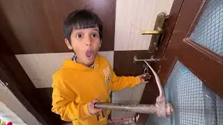 Ghar Ka Lock 🔒 Tood Diya 😲