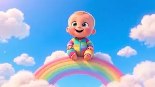 Baby&rsquo;s Rainbow Hunt 🌈🔍   Fun Kids Song & Preschool Learning Video