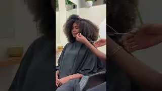 Curly cut NYC #naturalhair #curlyhair #haircare