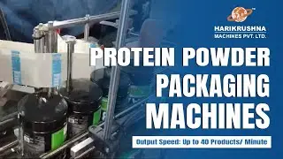Screw Cap Sealer | Induction Sealer | Round Bottle Labeller for Protein Powder HDPE Jars | HMPL