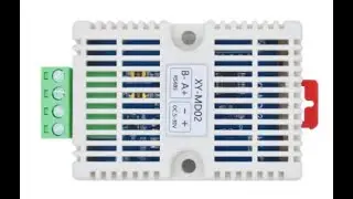 Sensor de temperatura e humidade XY-MD02 Modbus. Como configurar utilizando uma HMI Coolmay TK6070HD