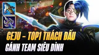 GEJU LEO TOP 1 THÁCH ĐẤU MÁY CHỦ SIÊU CẤP VỚI 1400 ĐIỂM VÀ VÁN ĐẤU DÙNG KAYN GÁNH TEAM SIÊU ĐỈNH