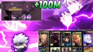 +100M damage on Score challenge (No Geto) | JJK Phantom Parade - Grand Exorcism Battle