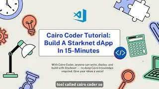 Build a Starknet dApp in 15 Minutes with Cairo Coder | AI-Powered Smart Contract Tutorial