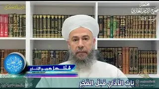 مختصر صحيح البخاري (382) بَابُ الأَذَانِ قَبْلَ الفَجْرِ