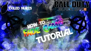 How To : Black Ops 3 | Fade Camo Tutorial | 2 Colour & Rainbow Fade