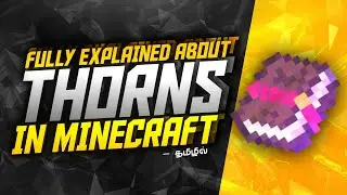 Fully Explained about Thorns Encantment in Minecraft (Tamil) | Par Gaming - MC | MC Enchantment |