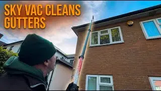 Руководство по использованию пылесоса Sky Vac | Как профессионально чистить водостоки